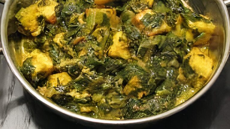 Fish Saag